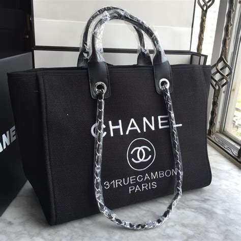 chanel leather tote handbags|chanel canvas tote 2021.